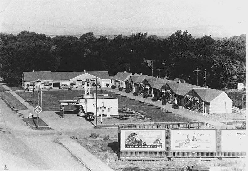 Aerial View looking East